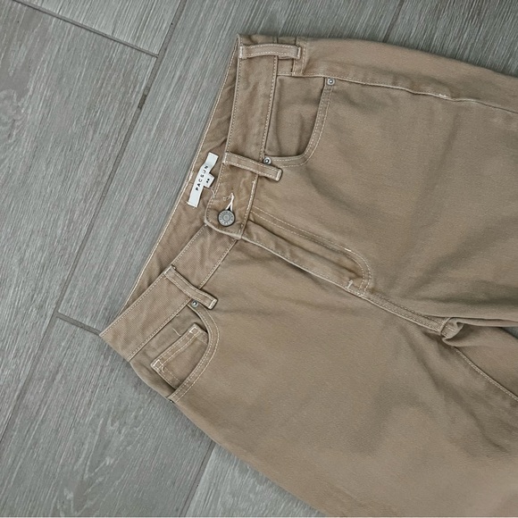 Pacsun Khaki Straight Leg Jeans 100% Cotton size 25 - Picture 2 of 6